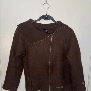 KUHL Wool Asymmetrical Zip Jacket